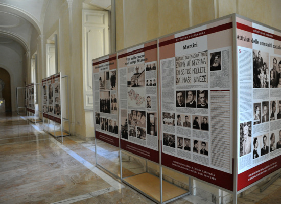 Výstava Pronásledování římskokatolické církve, Vatikán 2012